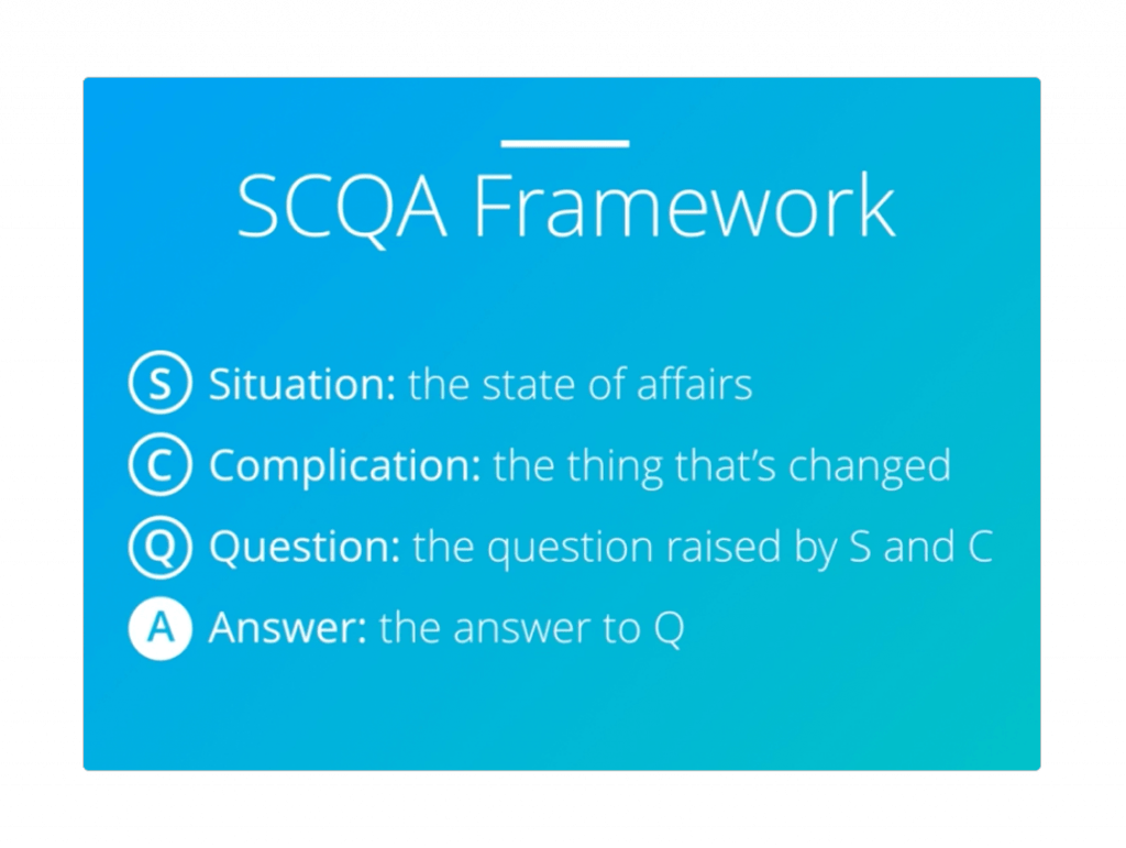 إطار SCQA Framework