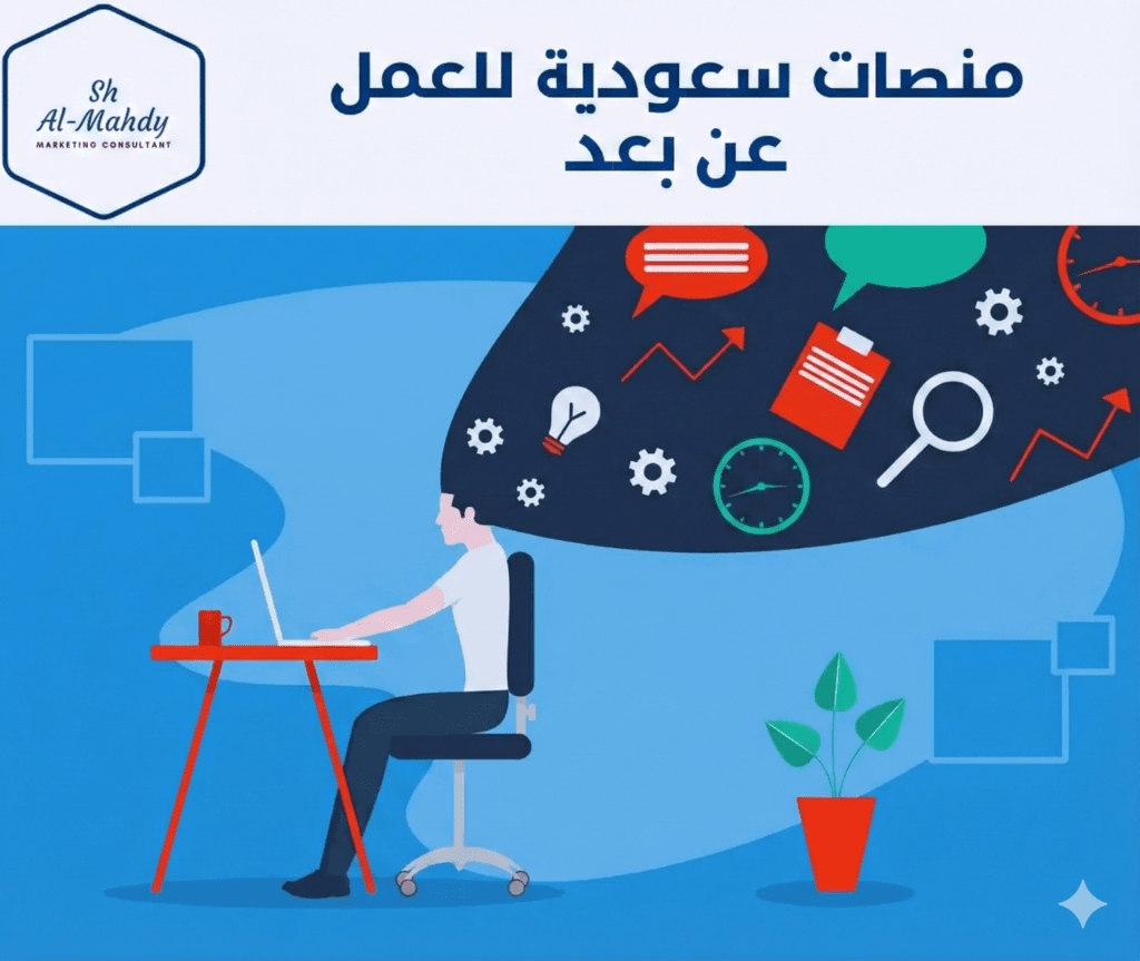 منصات سعودية للعمل عن بعد 1 منصات سعودية للعمل عن بعد 2026